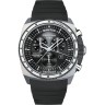 Черный каучуковый ремешок Certina C603015562, стальная клипса, для часов Certina Ds Master C015.434.27.050.00