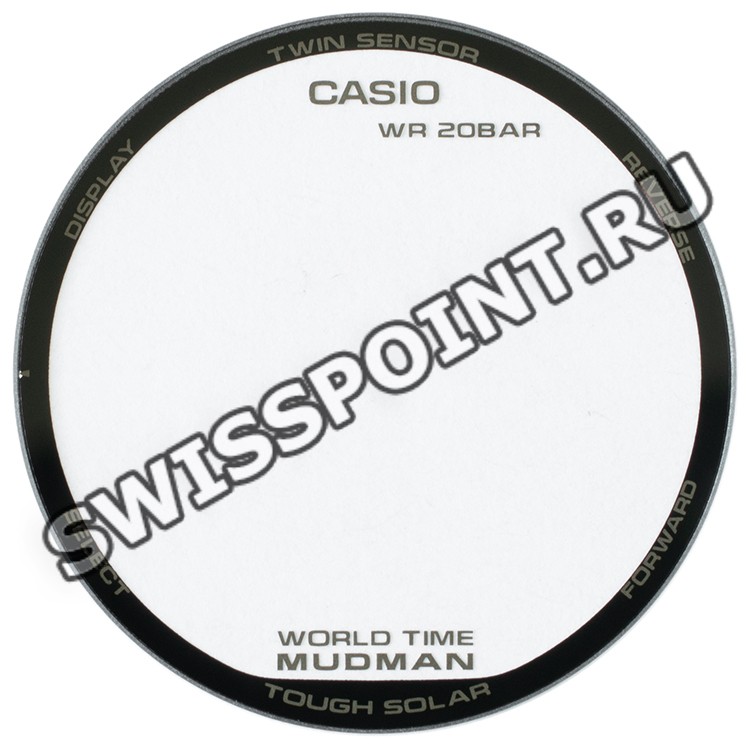 Минеральное стекло Casio 10464791 с принтом для часов Casio G-9300GB-1
