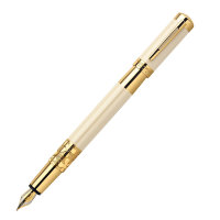 Ручка WATERMAN S0891310 Elegance - Ivory GT, перьевая ручка, F (№ 278)