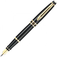 Ручка WATERMAN S0951640 Waterman Expert - Black GT, перьевая ручка, F (№ 325)