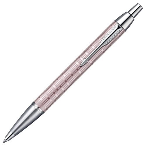 1906771 Шариковая ручка Parker I.M. Premium Vacumatic K224, Pink CT, стержень: MBlue (№ 318)