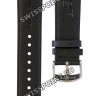 Черный кожаный ремешок Casio 10559536, стальная пряжка, 22/20, для часов Casio Edifice EFS-S510