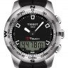 Черный каучуковый ремешок Tissot T610026464 для часов Tissot T-Touch Expert T013.420, T013420, T047.420, T047420