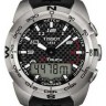 Черный каучуковый ремешок Tissot T610026464 для часов Tissot T-Touch Expert T013.420, T013420, T047.420, T047420