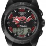Черный каучуковый ремешок Tissot T610026464 для часов Tissot T-Touch Expert T013.420, T013420, T047.420, T047420