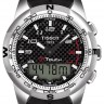 Черный каучуковый ремешок Tissot T610026464 для часов Tissot T-Touch Expert T013.420, T013420, T047.420, T047420