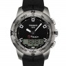 Черный каучуковый ремешок Tissot T610026464 для часов Tissot T-Touch Expert T013.420, T013420, T047.420, T047420