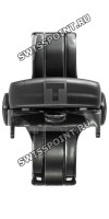 Черный стальной раскладной замок Tissot T640036982, 20 мм, для кожаного ремешка