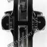 Черный стальной раскладной замок Tissot T640036982, 20 мм, для кожаного ремешка