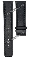 Черный кожаный ремешок Tissot T610046345, 22/20, без замка, для часов Tissot T-Sport T131.617.36.052.00 PRS 516