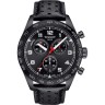 Черный кожаный ремешок Tissot T610046345, 22/20, без замка, для часов Tissot T-Sport T131.617.36.052.00 PRS 516