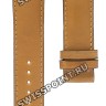 Коричневый кожаный ремешок Tissot T610027417, удлиненный, 21/20 XL, теленок, без замка, для часов Tissot T-Touch Expert T013.420