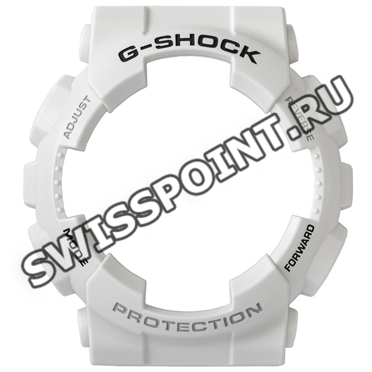 Белый рант корпуса часов Casio 10366714 для часов Casio GA-110C-7A