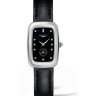 Черный кожаный ремешок Longines L682145807, 16/16, без замка, для часов Longines Equestrian Collection L6.143.0, L6.143.4, L6.138.0, L6.138.4