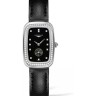 Черный кожаный ремешок Longines L682145807, 16/16, без замка, для часов Longines Equestrian Collection L6.143.0, L6.143.4, L6.138.0, L6.138.4