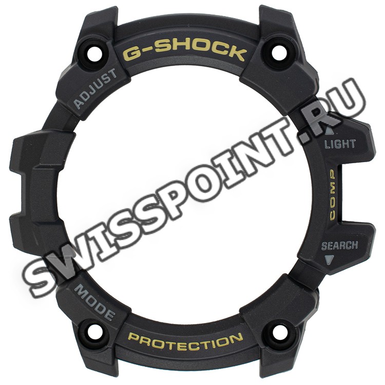 Черный полимерный рант корпуса часов Casio 10603094 для часов Casio GG-1000GB-1A, GG-1000WLP-1A