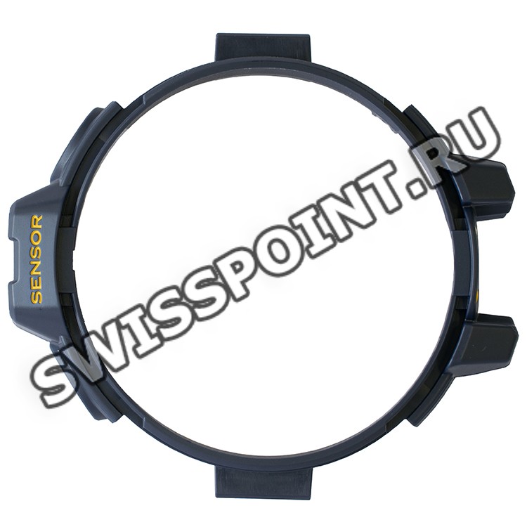Синий рант корпуса Casio 10535644 для часов Casio GWN-1000NV-2A