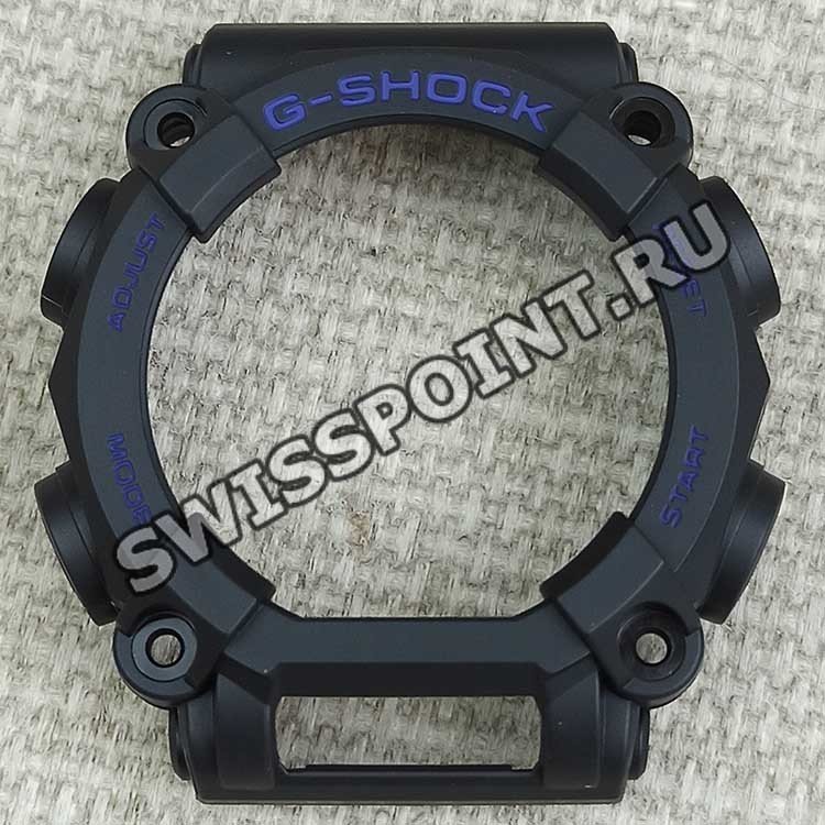 Черный полимерный рант Casio 10630866 для часов Casio GA-900VB-1A