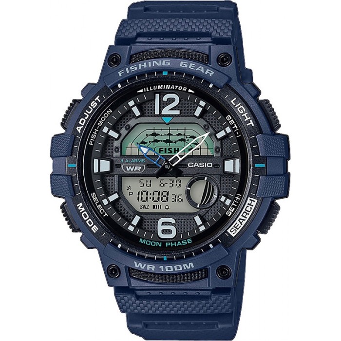 Fishing watch casio outlet