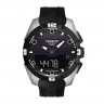 Черный каучуковый ремешок Tissot T610034733, без замка, для часов Tissot T-Touch Solar T091.420, T110.420