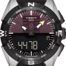 Черный каучуковый ремешок Tissot T610034733, без замка, для часов Tissot T-Touch Solar T091.420, T110.420