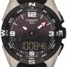 Черный каучуковый ремешок Tissot T610034733, без замка, для часов Tissot T-Touch Solar T091.420, T110.420