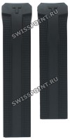 Черный каучуковый ремешок Tissot T610034733, без замка, для часов Tissot T-Touch Solar T091.420, T110.420