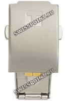 Стальной замок браслета Tissot T631029575, двухцветный, сталь/желтый, для часов Tissot PR100 T049.407, T049.410, T049.417