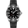 Черный каучуковый ремешок Certina C603019687, стальная клипса, для часов Certina Ds Action C032.410.17.051.00