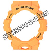 Оранжевый рант корпуса часов Casio 10573745 для часов Casio GBD-800-4