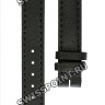 Черный кожаный ремешок Longines L682145586, 12/12, без замка, для часов Longines Equestrian Collection L6.141.0, L6.141.4, L6.130.0, L6.130.4, L6.136.0, L6.136.4