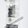 Черный кожаный ремешок Balmain B1732495, 10/8, с вырезом 2 мм, без замка, для часов Balmain Little Excessive 4231, 4239