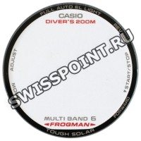 Минеральное стекло Casio 10464860 с принтом для часов Casio GWF-1000BP-1, GWF-1000BS-1, GWF-T1000BS-1, GWF-T1030A-1