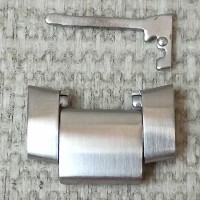 Стальное звено браслета Casio для часов Casio EF-125D-1A, EF-125D-2A, EF-125D-4A, EF-125D-7A, EF-125D-9A