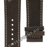 Коричневый кожаный ремешок Tissot T610043340, без замка, 22/20 мм, для часов Tissot T-Touch Expert Solar II Swiss Edition T110.420.46.051.00, T091.420