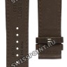 Коричневый кожаный ремешок Tissot T610043340, без замка, 22/20 мм, для часов Tissot T-Touch Expert Solar II Swiss Edition T110.420.46.051.00, T091.420