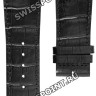 Черный кожаный ремешок Longines L682117586, теленок, 26/22, для часов Longines DolceVita Classic L5.686.0, L5.686.4, L5.687.4