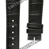 Черный кожаный ремешок Longines L682101028, теленок, 20/16, без замка, для часов Longines DolceVita Classic L3.602.5, L3.603.4, L3.603.5, L4.647.4, L5.655.0, L5.655.4, L5.655.6, L5.655.7, L5.657.4, L5.657.6, L5.661.0, L5.661.4