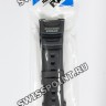 Черный полимерный ремешок Casio 10316600 для часов Casio SGW-100J-1