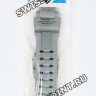 Серый полимерный ремешок Casio 10448983 для часов Casio GA-1000-8A
