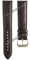Коричневый кожаный ремешок Certina C600021032 / C610021031, теленок, 20/18, стальная пряжка, для часов Certina DS Caimano C035.407, C035.410