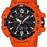 Оранжевый ремешок Casio 10470476, стальная пряжка, для часов Casio GW-A1100R-4A