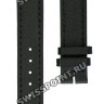 Черный кожаный ремешок Longines L682145700, 14/14, без замка, для часов Longines Equestrian Collection L6.142.0, L6.142.4, L6.131.0, L6.131.4, L6.137.0, L6.137.4