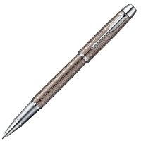 1906781 Ручка-роллер Parker I.M. Premium Vacumatic T224, Brown CT, стержень: FBlack (№ 321)
