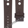 Коричневый кожаный ремешок Tissot T610038463, удлиненный, 20/18 XL, теленок, без замка, для часов Tissot PRS 516 Chronograph T100.417.16.041.00