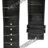 Черный кожаный ремешок Longines L682117587, теленок, удлиненный, 26/22 XL, для часов Longines DolceVita Classic L5.686.0, L5.686.4, L5.687.4