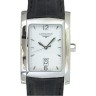 Черный кожаный ремешок Longines L682117587, теленок, удлиненный, 26/22 XL, для часов Longines DolceVita Classic L5.686.0, L5.686.4, L5.687.4