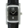 Черный кожаный ремешок Longines L682117587, теленок, удлиненный, 26/22 XL, для часов Longines DolceVita Classic L5.686.0, L5.686.4, L5.687.4