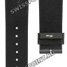 Черный кожаный ремешок Longines L682129520, теленок, 22/20, без замка, для часов Longines Grande Vitesse L3.637.4