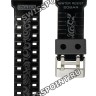 Черный полимерный ремешок Casio 10322603 для часов Casio GLX-5500
